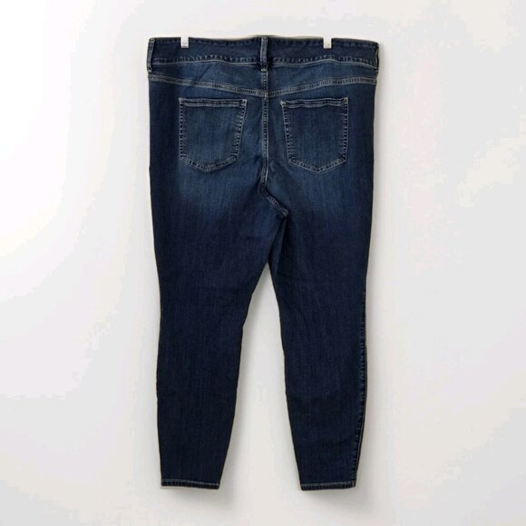 Torrid Jegging Women 22R Blue High Waist Tapered Stretch Western Zip Super Soft - Picture 2 of 16